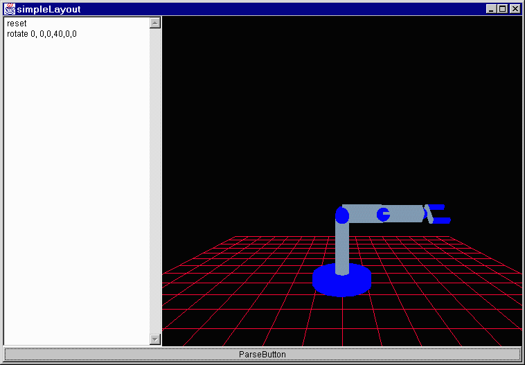 Rotate <0, 0, 0, 40, 0, 0>